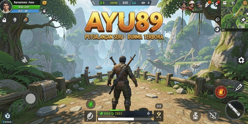 Gameplay AYU89 yang memukau dan mendebarkan dalam dunia terbuka.