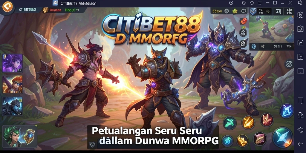 Tampilan gameplay CITIBET88 yang menarik dengan pertarungan seru dan grafis menawan.