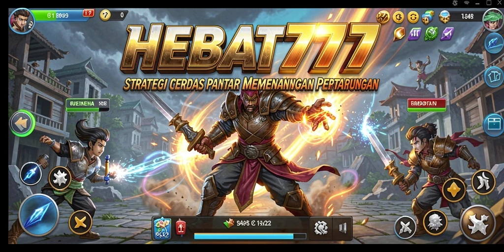 Tampilan gameplay HEBAT777 yang mendebarkan.