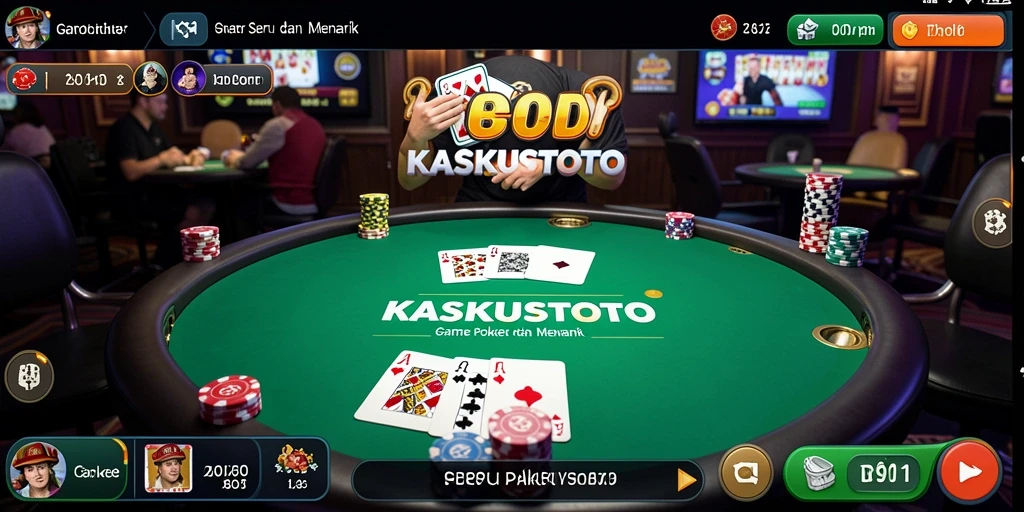 Tampilan gameplay seru dan interaktif KASKUSTOTO.