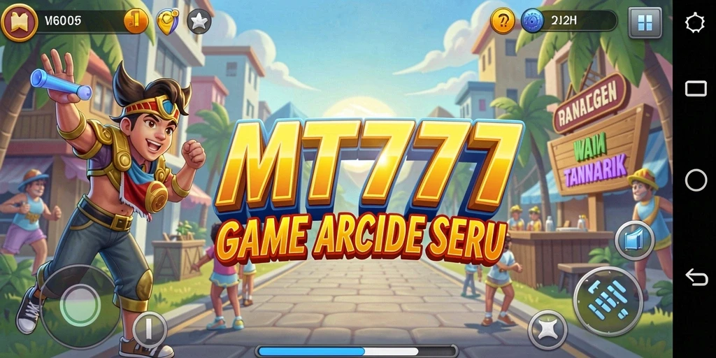 Tampilan gameplay seru dan menantang di MT777.