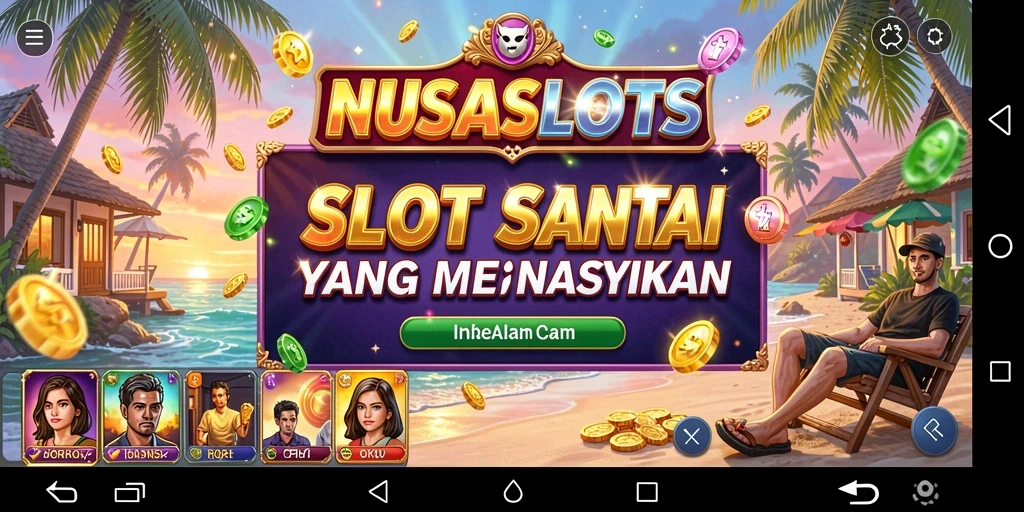 Screenshot gameplay NUSASLOTS menunjukkan momen seru saat bermain slot.