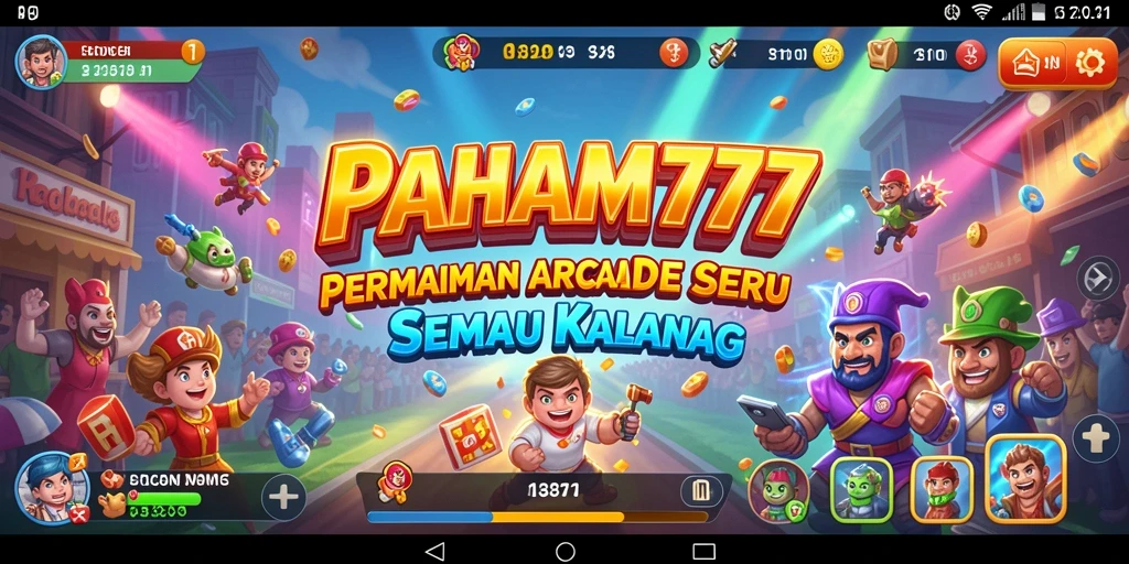 Tampilan gameplay PAHAM777 yang menantang dan seru.