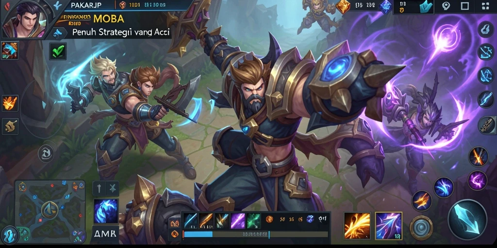 Screenshot gameplay PAKARJP yang menampilkan momen pertarungan seru.