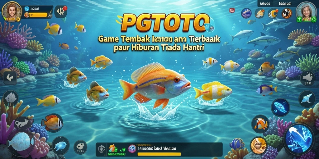 Gameplay seru Tembak Ikan di PGTOTO dengan grafik mengagumkan.