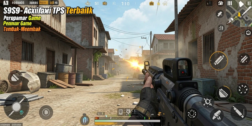 Gameplay S9S9 yang mendebarkan dalam pertempuran TPS.