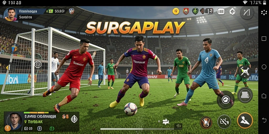 Screenshot dari gameplay SURGAPLAY menampilkan aksi seru dan grafis menawan.