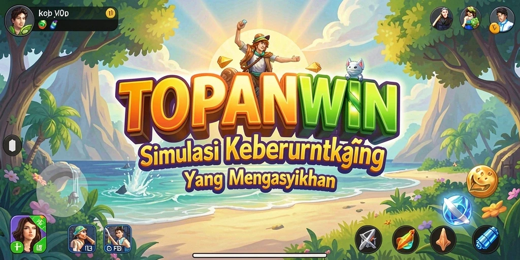 Screenshot gameplay TOPANWIN dengan visual menarik dan interaksi mendebarkan.