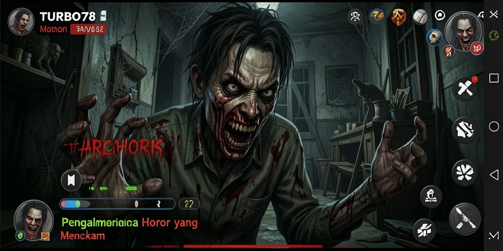Pengalaman gameplay menakutkan di dunia horor TURBO78.